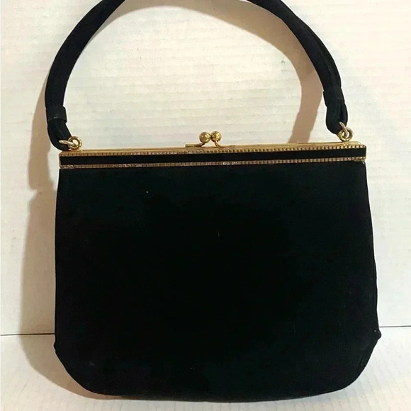 Koret black suede handle bag - Picture 8 of 9